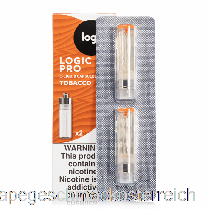 Logic Pro Nachfüllkapseln Tabak-Vape-Geschmack